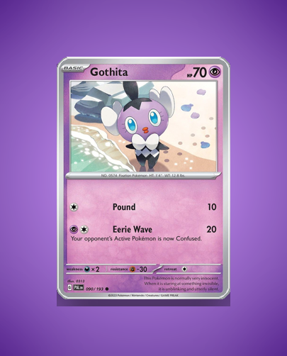 Collector’s Guide: Gothita (Paldea Evolved #90)