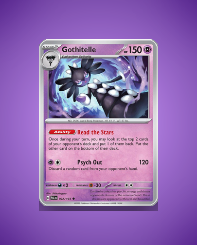 Collector’s Guide: Gothitelle (Paldea Evolved #92)