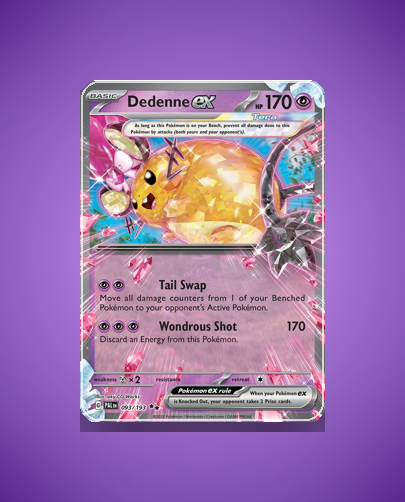 Collector’s Guide: Dedenne ex (Paldea Evolved #93)