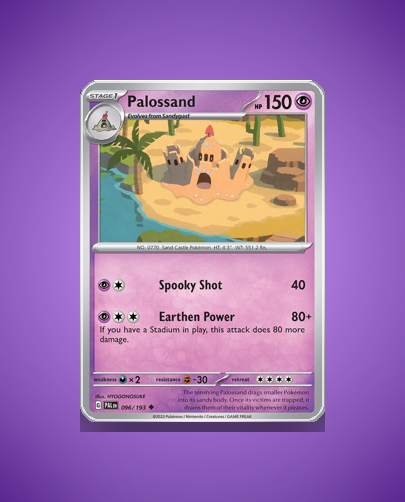 Collector’s Guide: Palossand (Paldea Evolved #96)