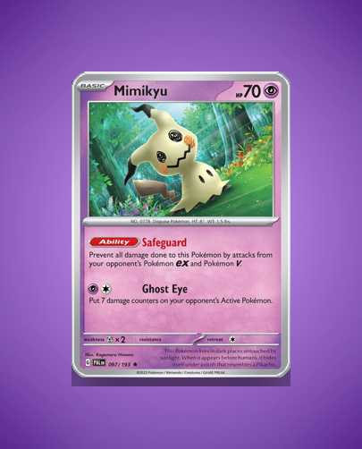 Collector’s Guide: Mimikyu (Paldea Evolved #97)