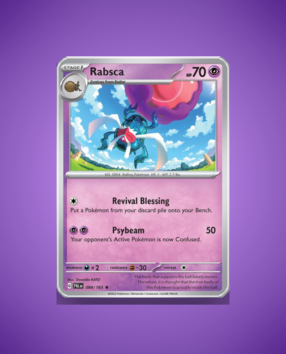 Collector’s Guide: Rabsca (Paldea Evolved #99)