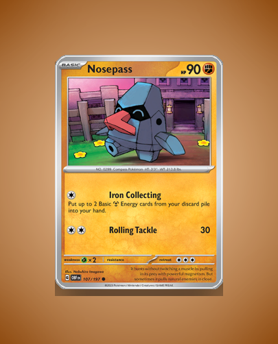 Collector’s Guide: Nosepass (Obsidian Flames #107)