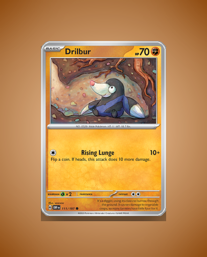 Collector’s Guide: Drilbur (Obsidian Flames #111)