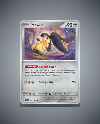 Collector’s Guide: Mawile (Obsidian Flames #143)