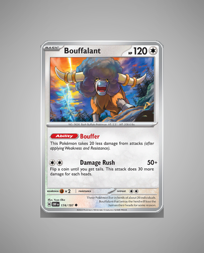 Collector’s Guide: Bouffalant (Obsidian Flames #174)