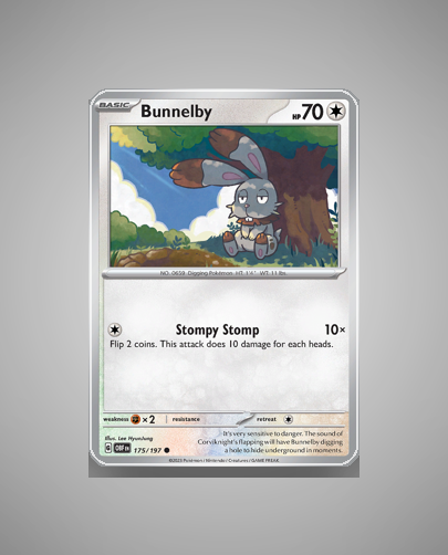 Collector’s Guide: Bunnelby (Obsidian Flames #175)