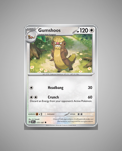 Collector’s Guide: Gumshoos (Obsidian Flames #177)