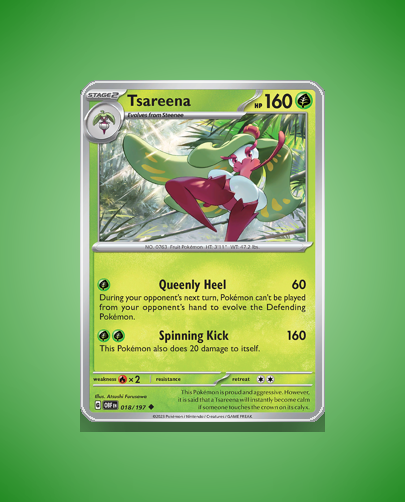 Collector’s Guide: Tsareena (Obsidian Flames #18)