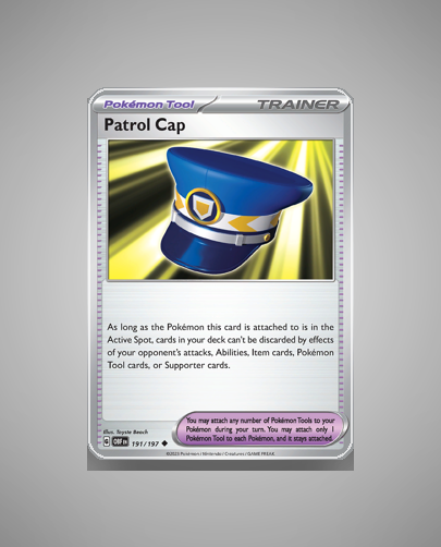Collector’s Guide: Patrol Cap (Obsidian Flames #191)