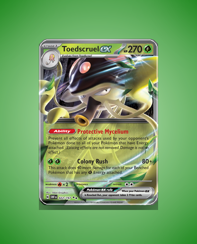 Collector’s Guide: Toedscruel ex (Obsidian Flames #22)