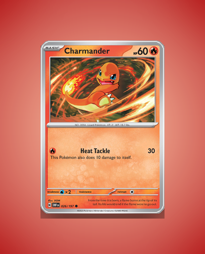 Collector’s Guide: Charmander (Obsidian Flames #26)