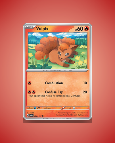 Collector’s Guide: Vulpix (Obsidian Flames #28)