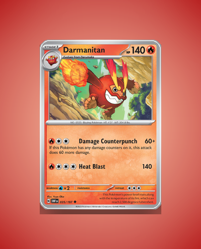 Collector’s Guide: Darmanitan (Obsidian Flames #35)