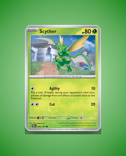 Collector’s Guide: Scyther (Obsidian Flames #4)