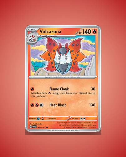 Collector’s Guide: Volcarona (Obsidian Flames #41)