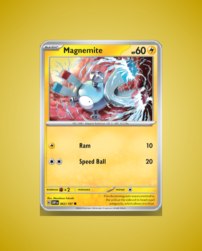 Collector’s Guide: Magnemite (Obsidian Flames #63)