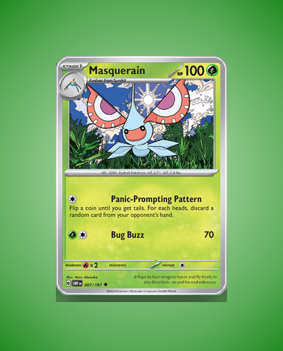 Collector’s Guide: Masquerain (Obsidian Flames #7)