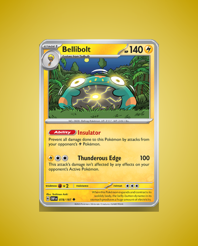 Collector’s Guide: Bellibolt (Obsidian Flames #78)