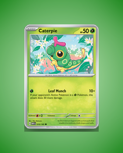 Collector’s Guide: Caterpie (151 #10)