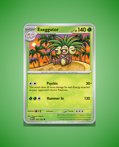 Collector’s Guide: Exeggutor (151 #103)