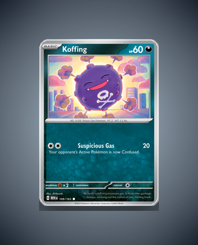Collector’s Guide: Koffing (151 #109)
