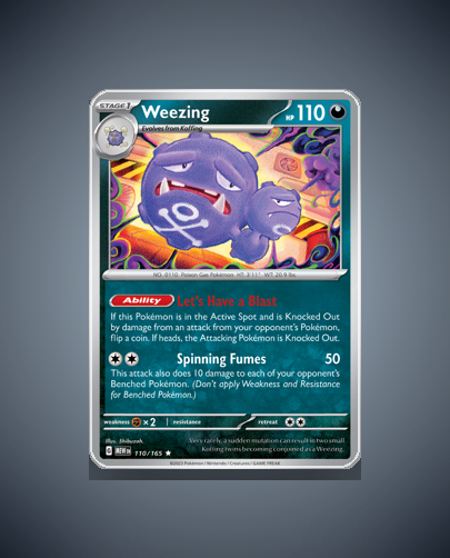 Collector’s Guide: Weezing (151 #110)
