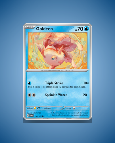 Collector’s Guide: Goldeen (151 #118)