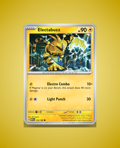 Collector’s Guide: Electabuzz (151 #125)
