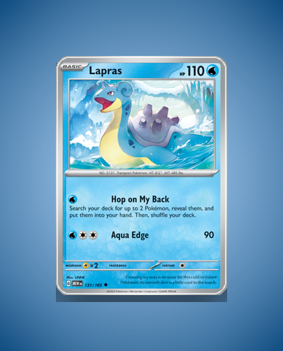 Collector’s Guide: Lapras (151 #131)