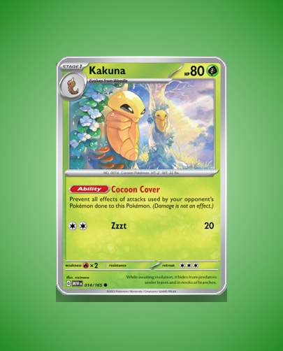 Collector’s Guide: Kakuna (151 #14)
