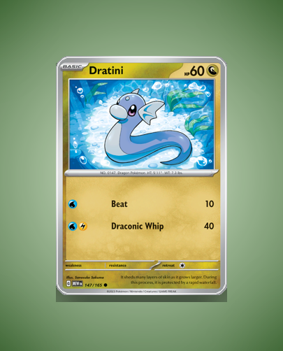 Collector’s Guide: Dratini (151 #147)