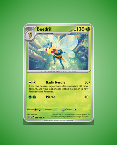Collector’s Guide: Beedrill (151 #15)