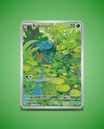 Collector’s Guide: Bulbasaur (151 #166)