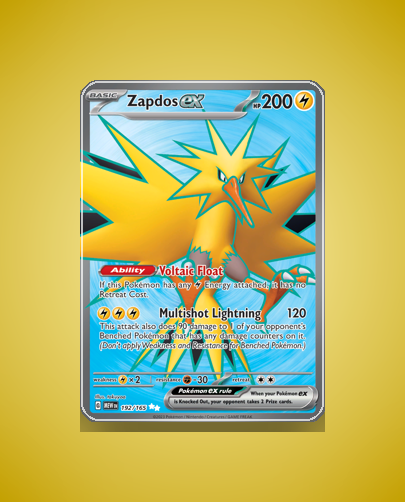 Collector’s Guide: Zapdos ex (151 #192)