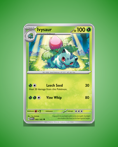 Collector’s Guide: Ivysaur (151 #2)