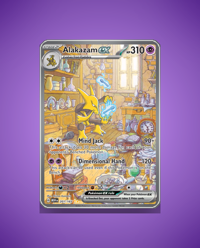 Collector’s Guide: Alakazam ex (151 #201)