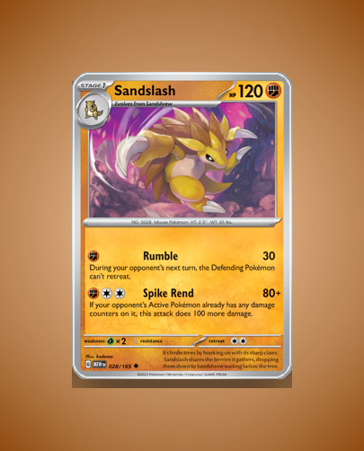 Collector’s Guide: Sandslash (151 #28)