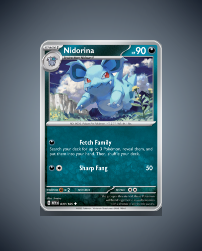 Collector’s Guide: Nidorina (151 #30)