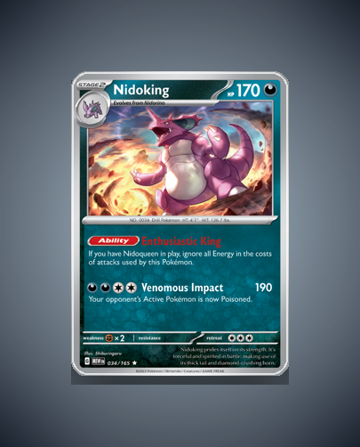 Collector’s Guide: Nidoking (151 #34)