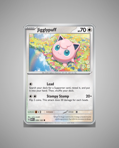 Collector’s Guide: Jigglypuff (151 #39)