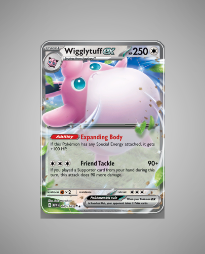 Collector’s Guide: Wigglytuff ex (151 #40)
