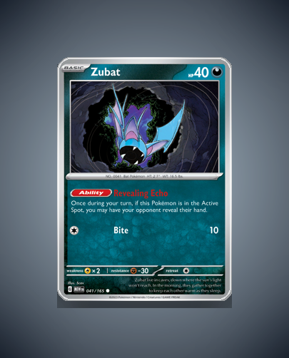 Collector’s Guide: Zubat (151 #41)