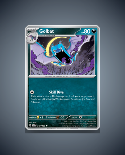 Collector’s Guide: Golbat (151 #42)