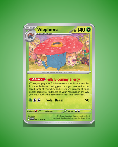Collector’s Guide: Vileplume (151 #45)