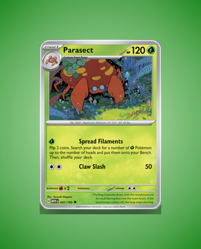 Collector’s Guide: Parasect (151 #47)