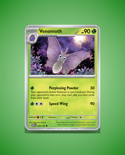 Collector’s Guide: Venomoth (151 #49)