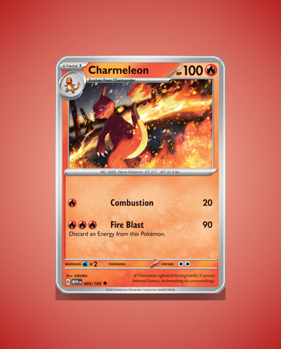 Collector’s Guide: Charmeleon (151 #5)