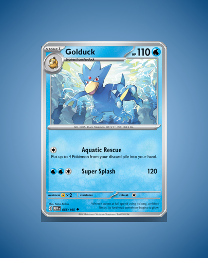 Collector’s Guide: Golduck (151 #55)