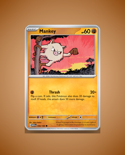 Collector’s Guide: Mankey (151 #56)